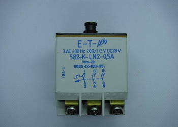 E-T-A 582-K-LN2-0,5A CIRCUIT BREAKER bezpiecznik automatyczn