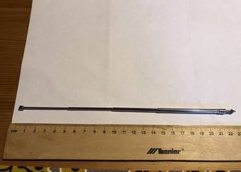 Antenka radiowa składana, 4- segmentowa, długość 22 cm;