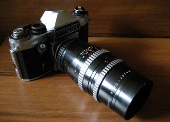 Teleobiektyw Orestegor 200/4 Meyer Optik. Mocowanie M42. Super Bokeh!