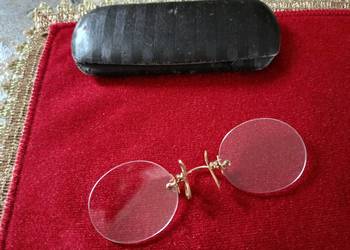 Zabytkowe Binokle Stare Okulary