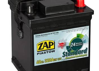 Akumulator ZAP Standard 40Ah 320A kostka PRAWY PLUS