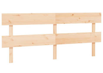Wezgłowie łóżka 204x3x81 cm lite drewno sosnowe WM-819090