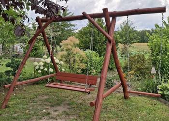 Huśtawka ogrodowa solidna