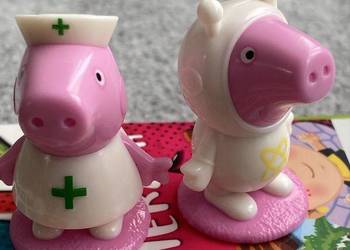 Świnka Peppa / Peppa Pig – 2 małe figurki pielęgniarka i lekarz/kosmonauta