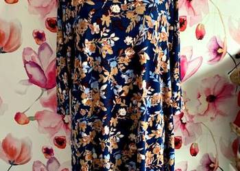 george sukienka tunika kwiaty trapezowa nowa roz.42