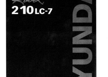 Hyundai ROBEX 210LC-7 katalog części zamiennych