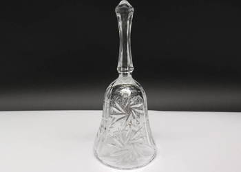 Dzwonek szklany ozdoba świąteczna