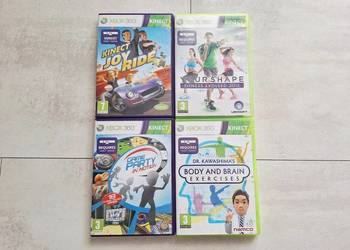 Zestaw 4 gier Xbox 360 Kinect - OKAZJA