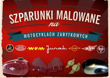 szparunki malowane wsk B3, junak, wfm, shl, simson