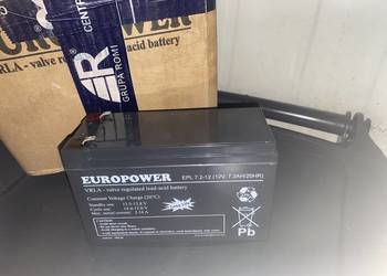 Akumulator Europower 7,2 / 12v