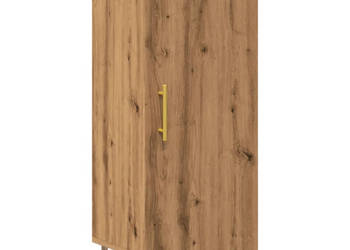 Szafka dąb artisan 345x34x90 cm materiał drewnopochodny WM-857184