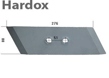 Dłuto 100hektarów HARDOX 3318602/L części do pługa REGENT