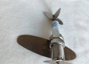 Samolot figurka z metalu