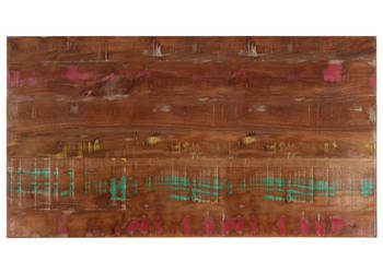 Blat stołu 100x60x38 cm prostokątny lite drewno z odzysku WM-371134