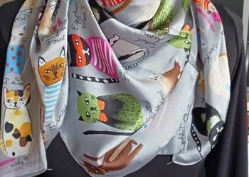 Chusta apaszka w koty