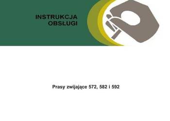 Instrukcja obsługi JD 572 582 592 PL John Deere