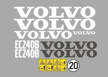 Naklejki oklejenie Volvo EC240B Zamiennik