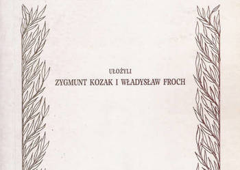 Antologia polskiej poezji patriotycznej i refleksyjnej.