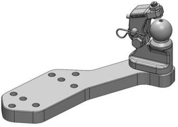 Zestaw zaczepowy K50® prawy z urządzeniem przytrzymującym 50-55 mm 0052205…
