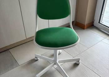 orfjall Krzesło obrotowe, biały/Vissle zielony