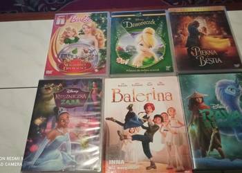 6szt,bajki DVD Disney cena za wszystko sprzedam