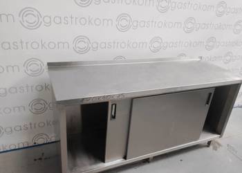 STÓŁ Z DRZWIAMI PRZESUWNYMI 170x60x85