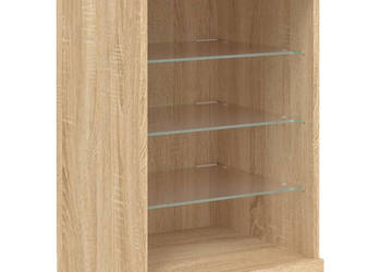 Szafka z oświetleniem LED dąb sonoma 41x37x67 cm WM-836723