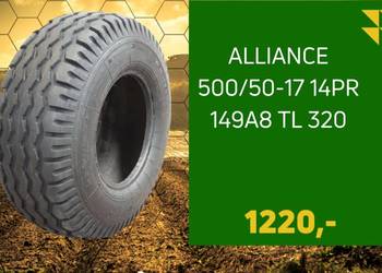 NOWE OPONY ALLIANCE 500/50-17 14PR 149A8 TL 320 opona