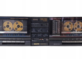 SANYO RD W 6125 RD-W6125 magnetofon cassette deck