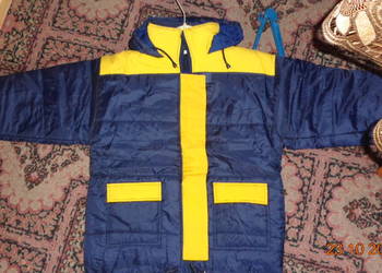 Kurtka dziecięca wzrost 128 cm.nowa granatowa