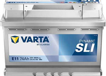 Akumulator 74Ah 680A VARTA BLUE DYNAMIC E11