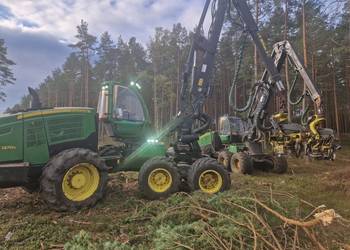 Nowy Silnik Harvester John Deere 1270G H414 2016r dzwig 11,4m Ponsse