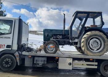 Laweta ŹWIERNIK Pomoc Drogowa Transport maszyn