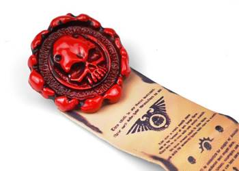 Seal Of Imperialis | 8 cm | Metal Żywica | Przypinka | Warhammer 40k