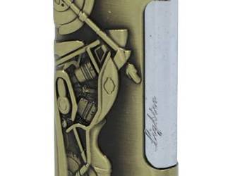 Zapalniczka Gazowa Gentelo w Eleganckim Opakowaniu Prezentowym z Motocyklem