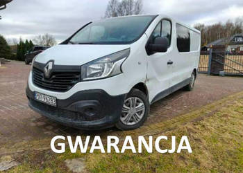 Renault Trafic long L2H1 brygadówka 6-osobowy pełna opcja