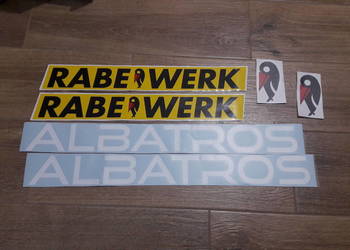 Rabe werk Albatros naklejki