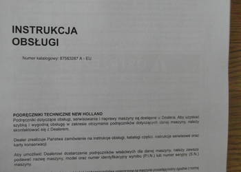 dtr instrukcja obsługi ładowarka  new holland w270b i inne dtr instrukcja obsługi ładowarka  new holland w270b i inne
