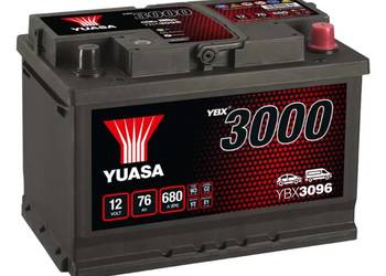 Akumulator 12V 76Ah 680A Yuasa Standard  Prawy Plus