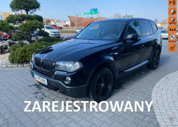 BMW X3 4x4, podgrz. fotele, multifunkcja, klimatronic, PDC, cz.deszczu E83…