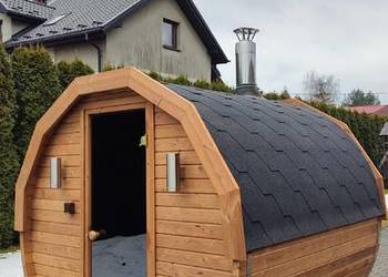 Sauna ogrodowa z THERMO DREWNA
