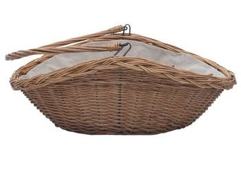 vidaXL Koszyk na drewno z uchwytem, 57x46,5x52 cm(SKU:286987)
