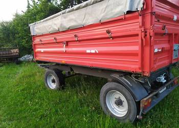 Przyczepa metal fach T710/2 8t (pronar, zasław Autosan wielton d47)