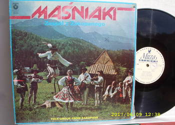 ---- Plyta winylowa  LP, folk -ZESPOL z ZAKOPANEGO--Masniaki  2LP