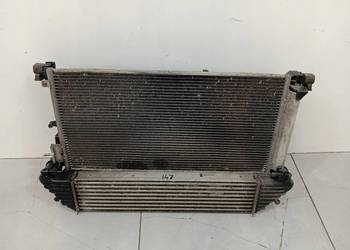 CHŁODNICA WODY INTERCOOLER KOMPLET WENTYLATOR 1.4 T 51887954 Fiat Tipo II 0