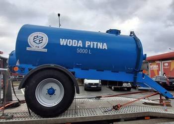 Wóz do wody pitnej zbiornik beczka
