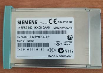 Siemens S7-400 Memory card Siemens 1MB FLASH