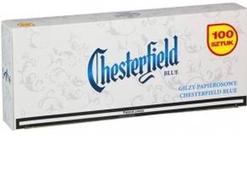 Gilzy Papierosowe CHESTERFIELD Blue 250szt. Gilzy Papierosowe CHESTERFIELD Blue 250szt.