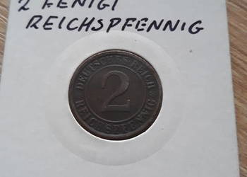 2 Fenigi Niemcy 1924 r. men A
