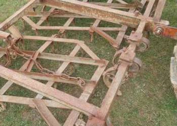 Brony ciężkie masywne na ramie ząb 18cm